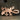 Lajosi Copper Lizard Bag Tag - Compact Size