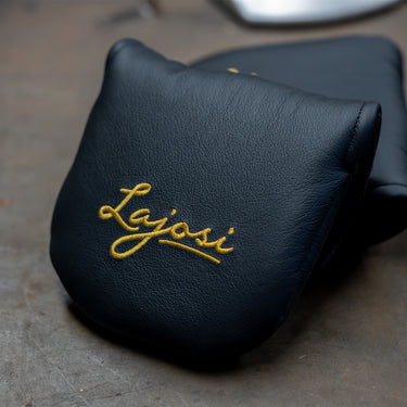 Premium Black Leather Zero Torque Mallet Headcover – Lajosi Putters