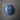 Small Batch - Damascus Circle L Ball Marker - Torched Blue